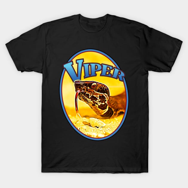 Viper T-Shirt by Ripples of Time